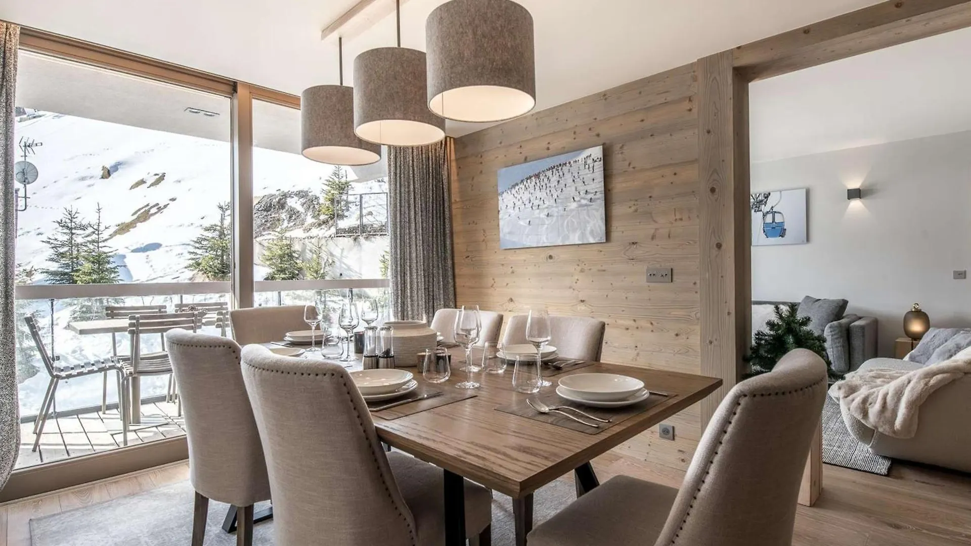 Appartement Moderne Courchevel 1550 - 4 Pers - Centre - Fr-1-631-233 0*,